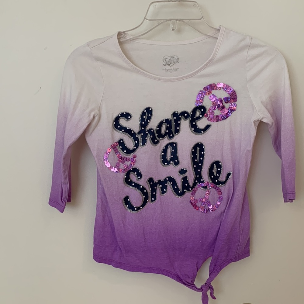 Justice Girl’s 3/4 Sleeve Tee